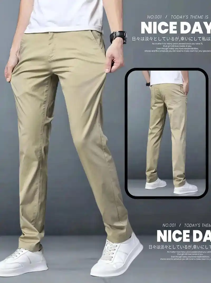 🔥真维斯纯棉修身裤,舒适百搭不挑身材.