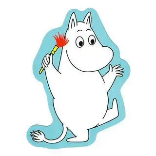 现货 日本moomin姆明 白色小号信封礼物袋 10枚入