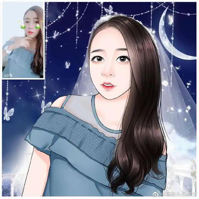 需要定制手绘头像或者加入代理的