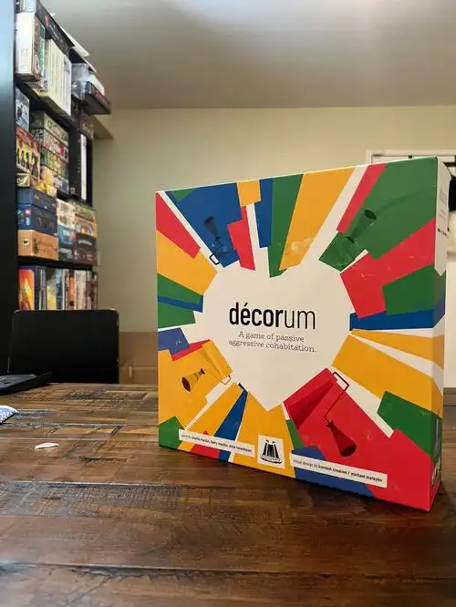 桌游开箱decorum装修那点儿事儿