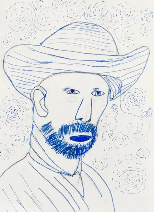 第三课:梵高的自画像