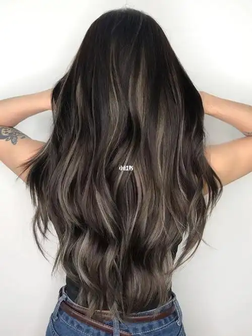 欧美风挑染最火红混血挑染