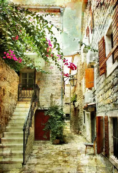 复古街道怀旧摄影