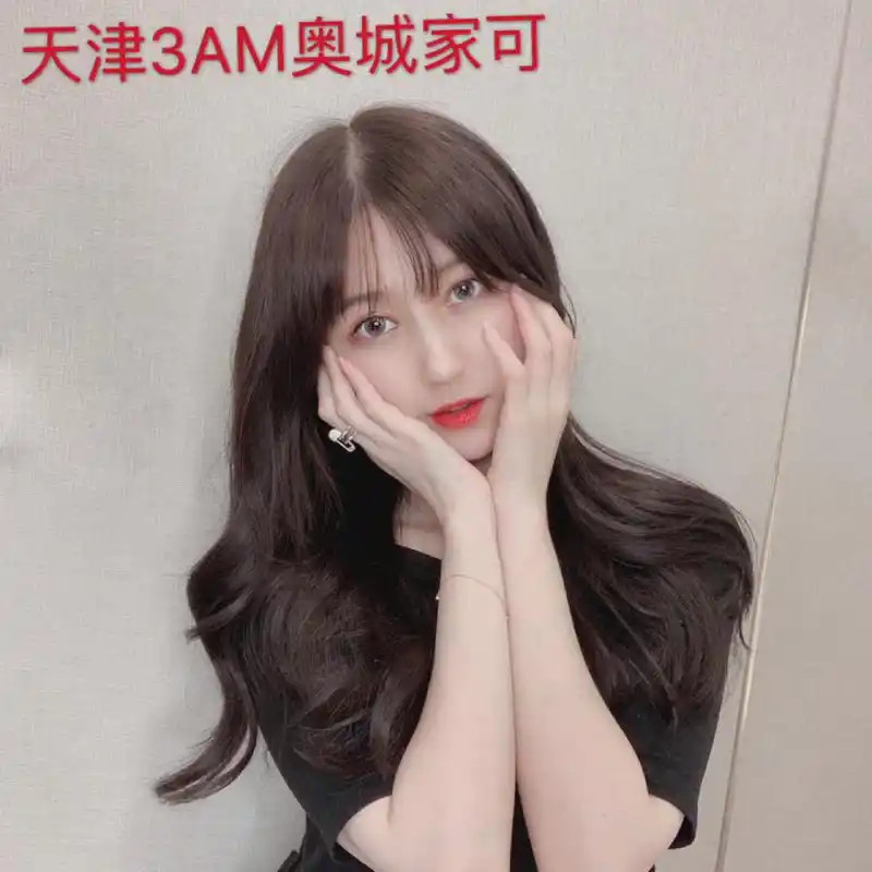 深茶色 一款特别显白的发色,不挑人 天津做头发必须找的发型师 @天津