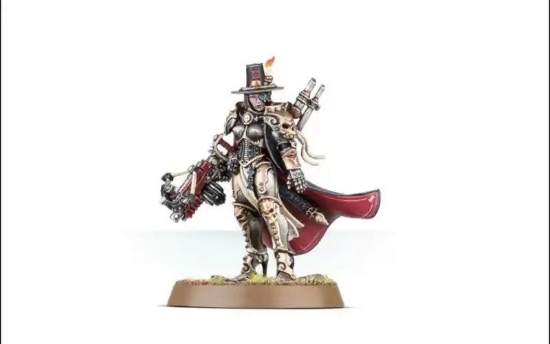 战锤-40k-审判庭-检察官 格雷法克斯,涂装分享(渣涂).