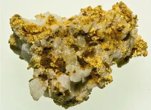 奇妙的矿物世界-自然金