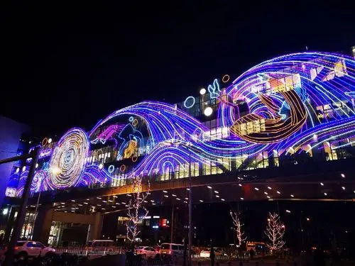 【携程攻略】北京长楹天街购物中心(朝阳北路)购物,天街又换了新的夜