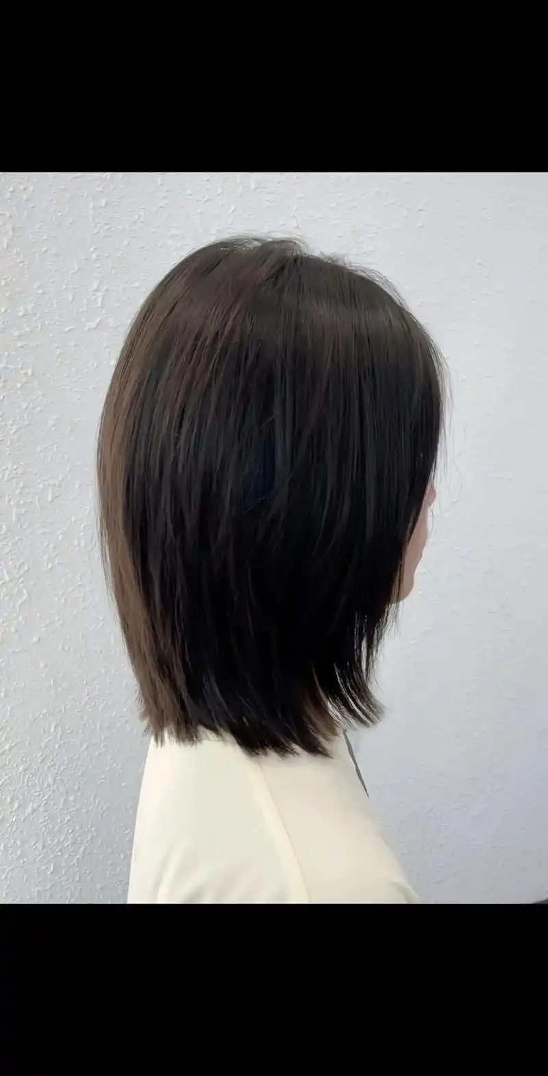 适合方圆脸女生都可以剪齐肩高层次锁骨短发