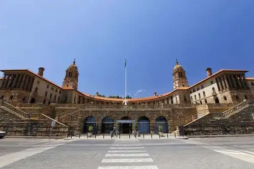 位于行政首都比勒陀利亚的南非总统府 (联合大厦)