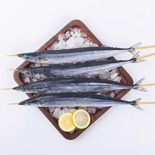秋刀鱼串3串