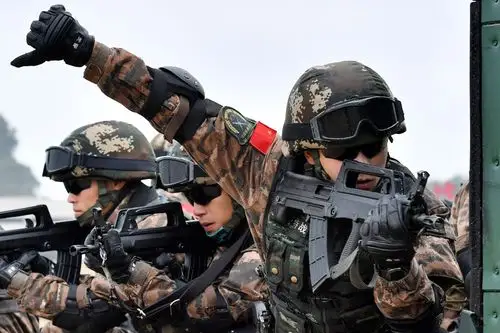 武警特战队员"颜值"爆表
