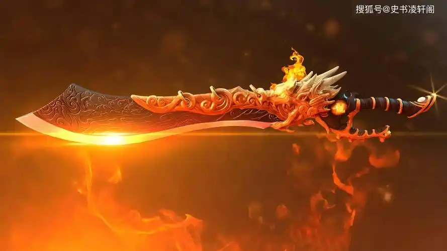 中威力强横的十柄刀剑,绝世好剑上榜,屠龙刀排第六位_尹仲_双兵_血剑