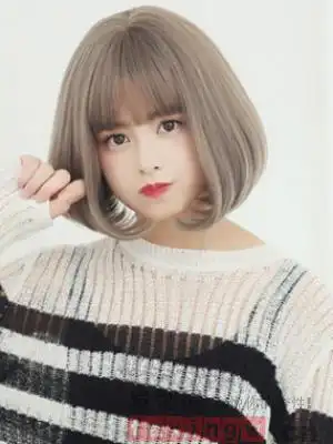 女生短发波波头内扣发型赏析