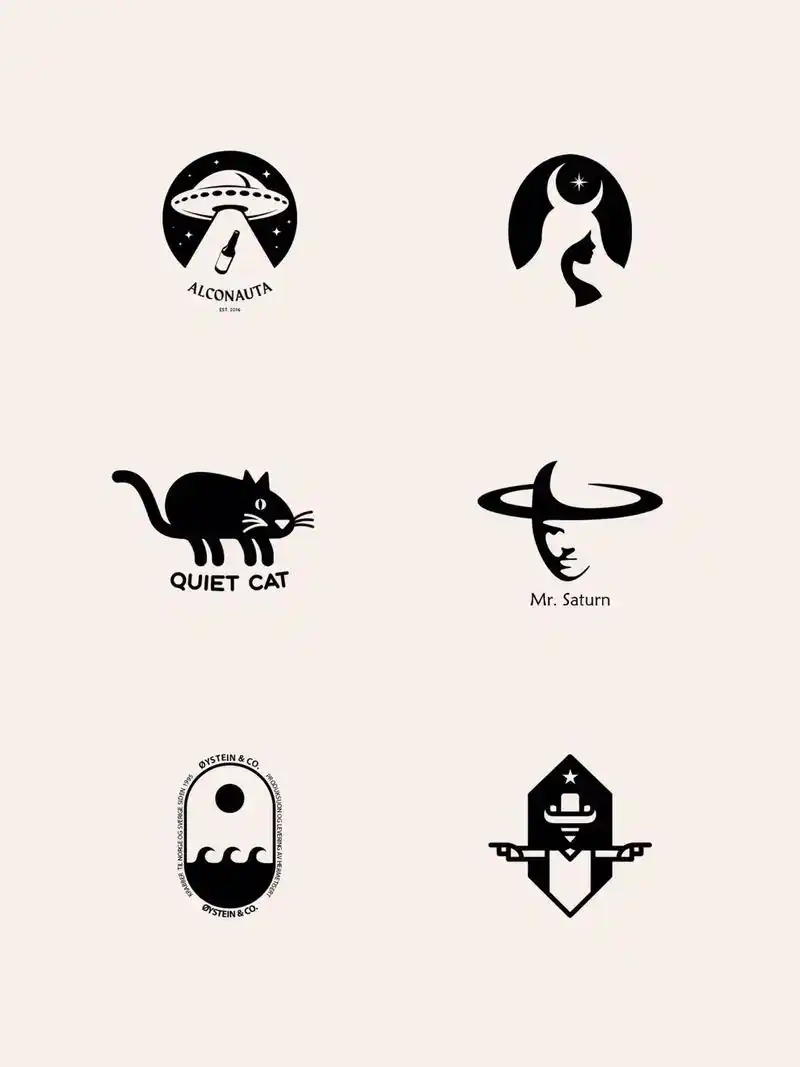 极简logo创意合集/平面/独特/简约