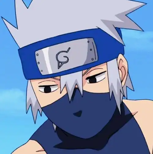 卡卡西自截头像暗部时期略有些稚嫩