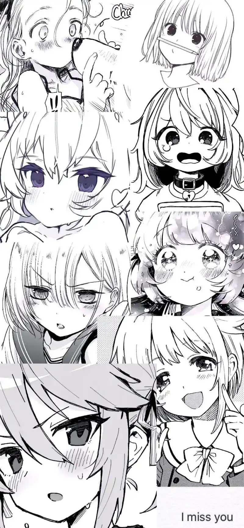 黑白漫画壁纸 生活没有了色彩,只有简单的黑白 - 抖音