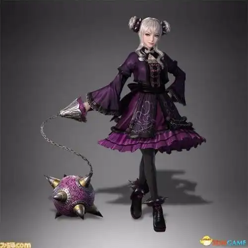 《真三国无双8》npc武将新图 董卓孙女是暗黑萌妹