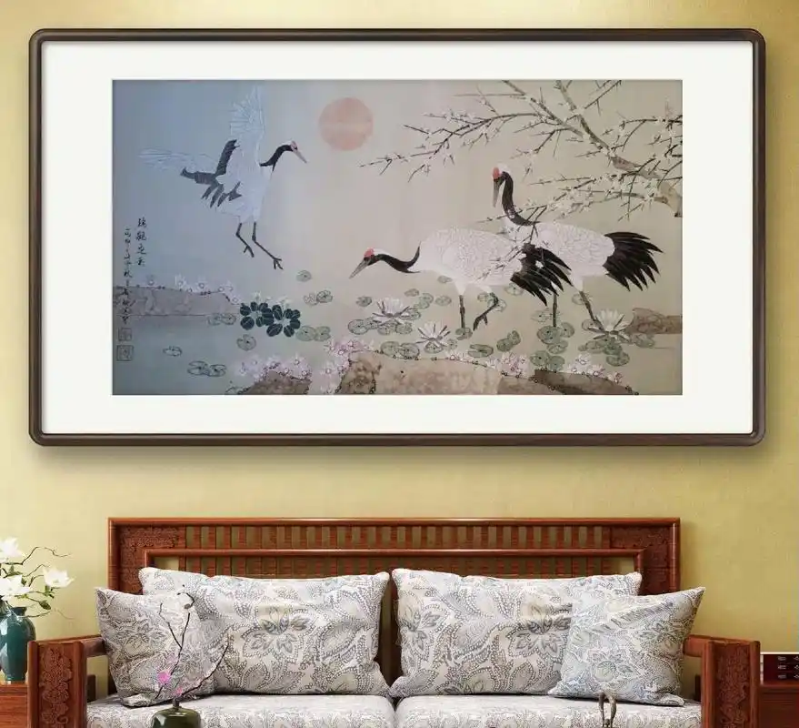 中国当代工笔花鸟画大师喻继高作品 - 抖音