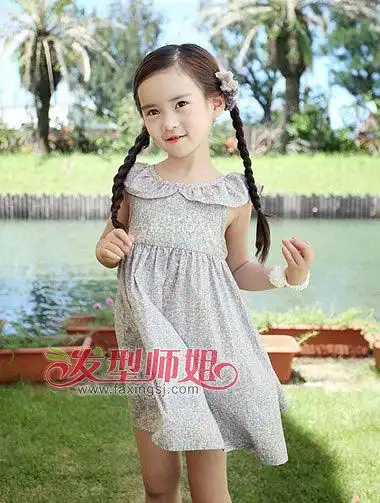 女生怎么梳头发好看 怎么扎头发好看又简单小女孩 - 发型设计 - 辣妈