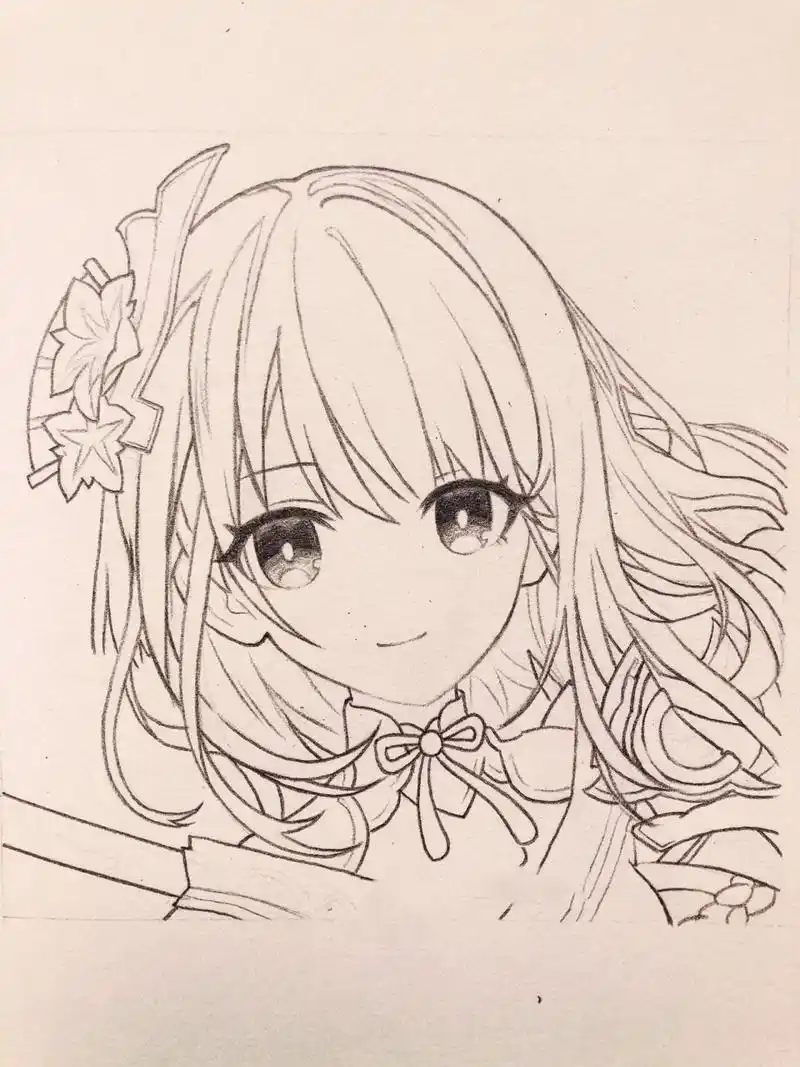 【原神】雷神(手绘过程) 又来更新了!