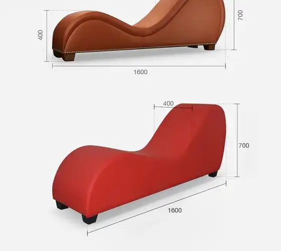 民宿情趣家具合欢椅子夫妻s沙发床房事沙发酒店体位激情 波浪沙发