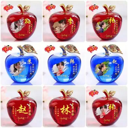 专属你的圣诞节平安果姓氏头像