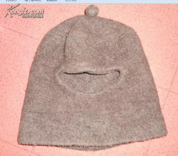 老人漏眼老毡帽