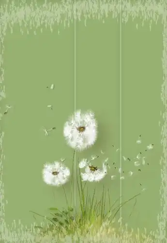 小清新环保广告背景