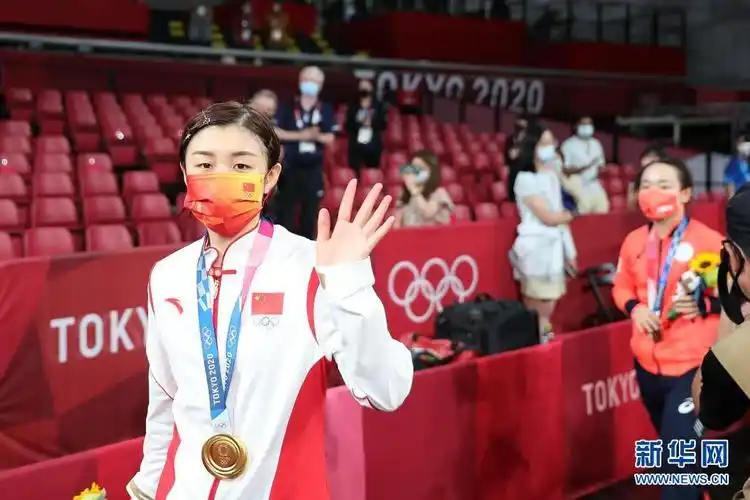 新王加冕:东京奥运会乒乓球女单陈梦夺冠(组图)