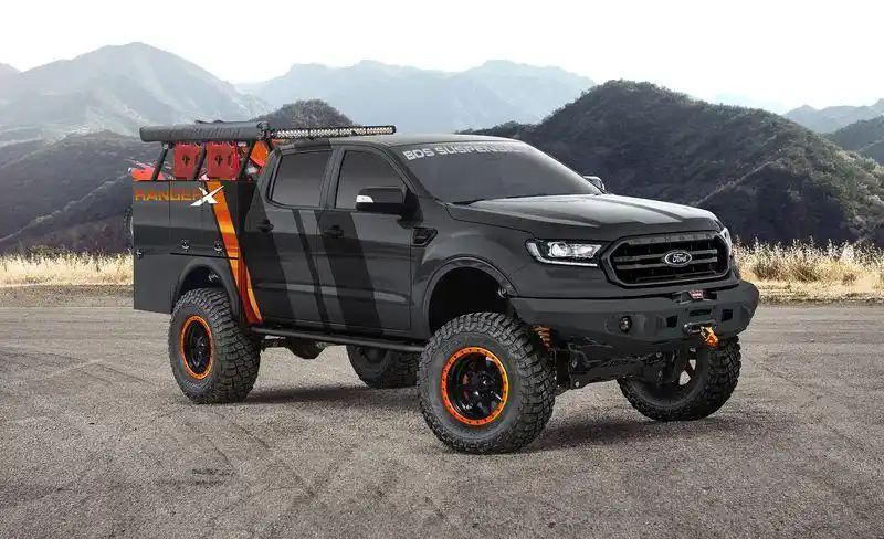 ford is bringing seven modified 2019 rangers to sema