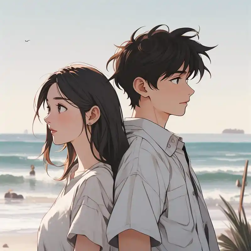 99甜蜜情侣头像一对93 和你的另一半一起换上这组超甜的情侣头像