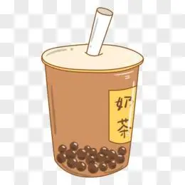 珍珠奶茶卡通