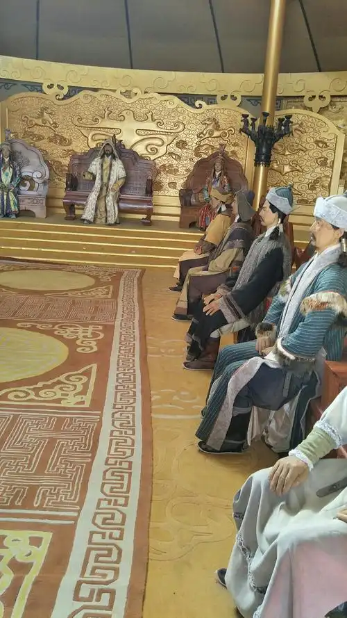 感叹古代的议事军帐,威武庄严