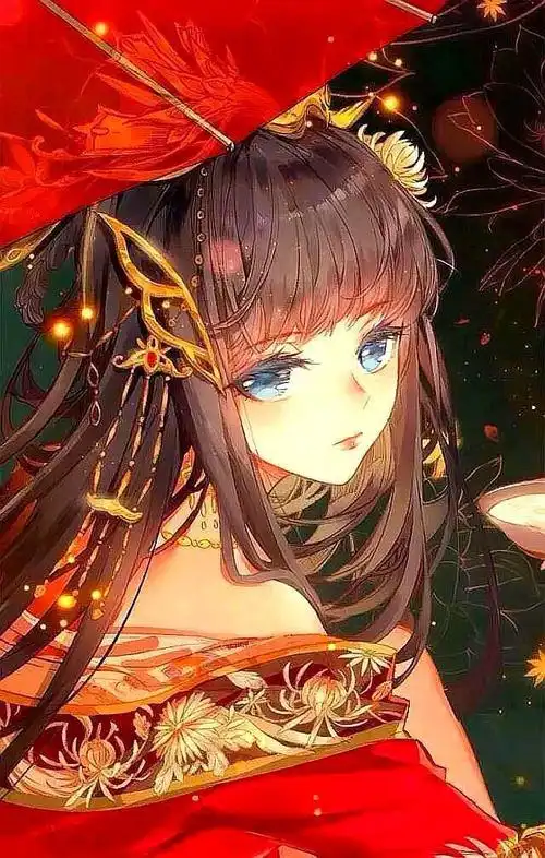 古风小仙女二次元动漫美图,你说,惊鸿一瞥,烟烟雨下