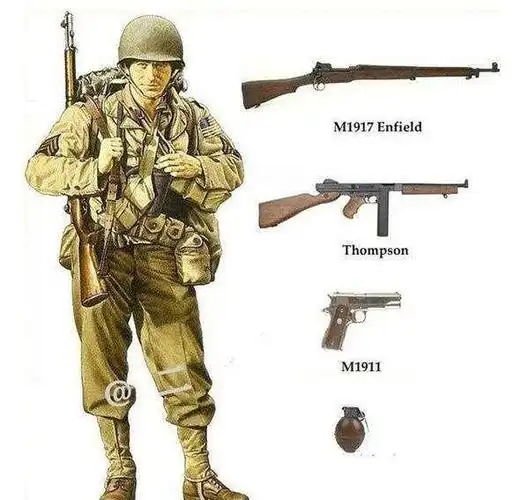 二战时期主要参战国步兵的单兵装备不得不感叹美德发达的工业