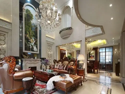 中海悦墅欧式风格装修效果图