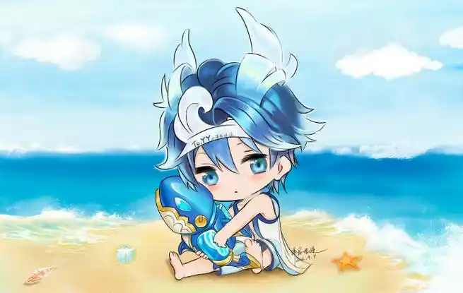 杨洋超话#pick你的星画手##超话创作官#「超萌瞬间」分赛场:杨洋q版