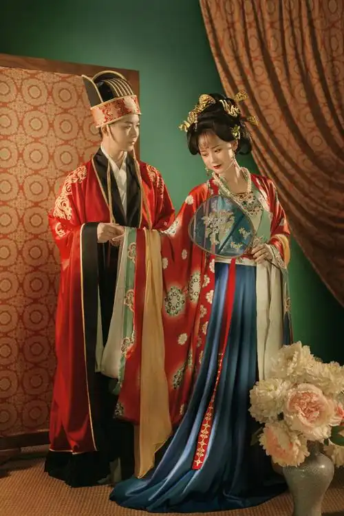 唐制婚服