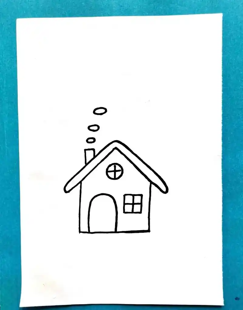 #秋天简笔画 #小学生手抄报模板 - 抖音