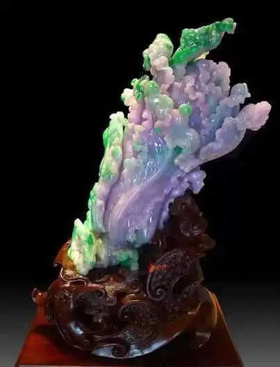 方寸之间展大千世界!翡翠极品雕工摆件欣赏