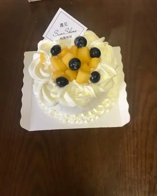暮色微凉_凡做的8寸水果生日蛋糕
