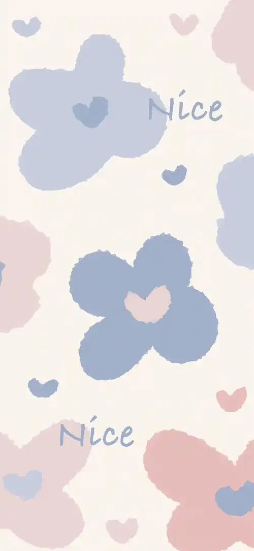 简约温柔聊天背景图