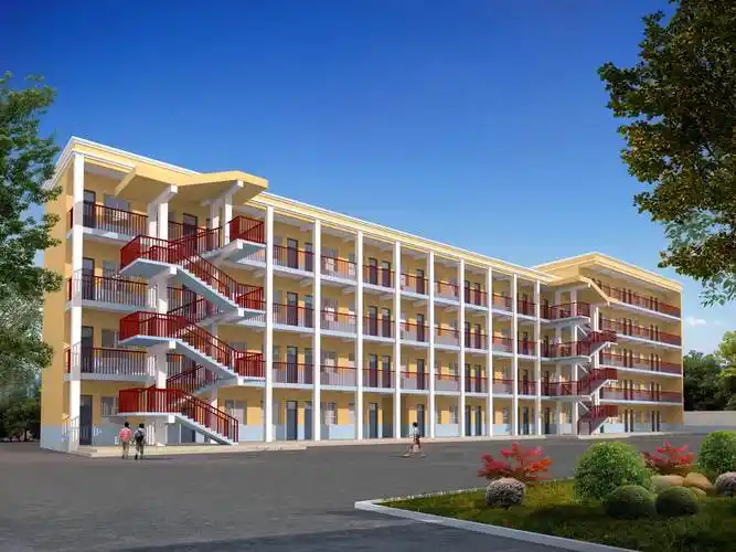 改造后的教学楼