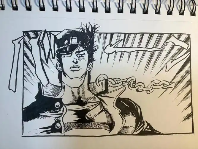 空条承太郎  #jojo的奇妙冒险  #手绘