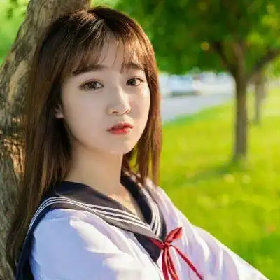 女生微信换自己照片做头像图片