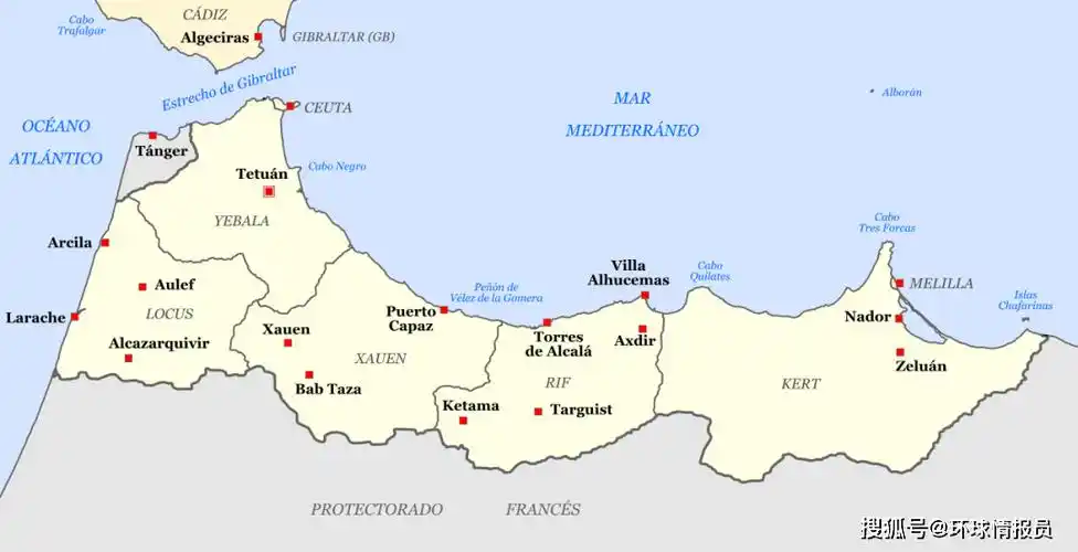 摩洛哥家门口的群岛,为何被西班牙占领?_摩尔_地区_半岛
