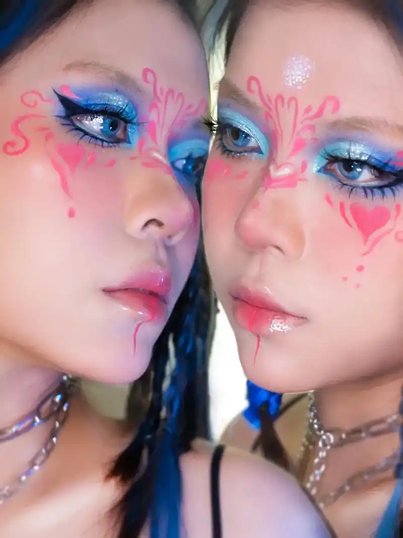 创意妆 #万圣节妆容 #妆面记录  - 抖音