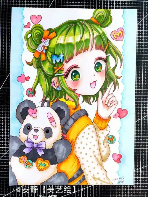 马克笔漫画临摹