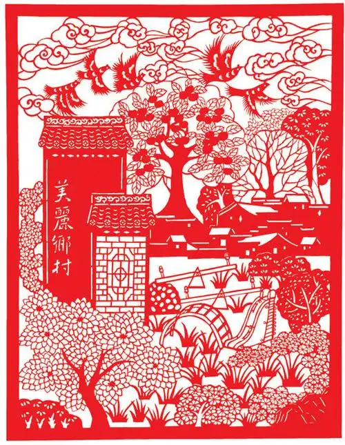 美丽乡村蒋叶萍/作