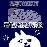 领结猫表情包##熬夜